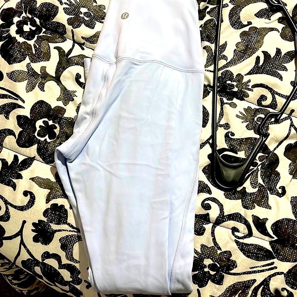 Lululemon Athletics leggings color:pastel blue